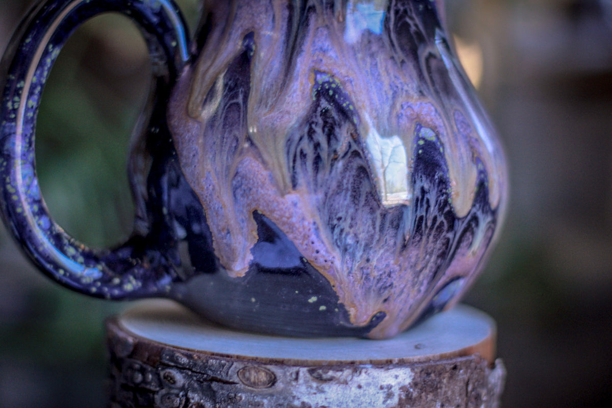 DRAWING WINNER 28-C Cosmic Amethyst Grotto Notched Flared Mug, 21 oz.
