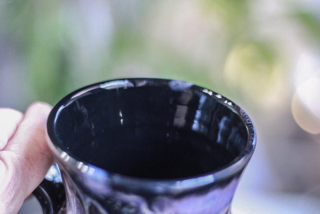 27-C Cosmic Amethyst Grotto Barely Flared Acorn Mug, 20 oz.