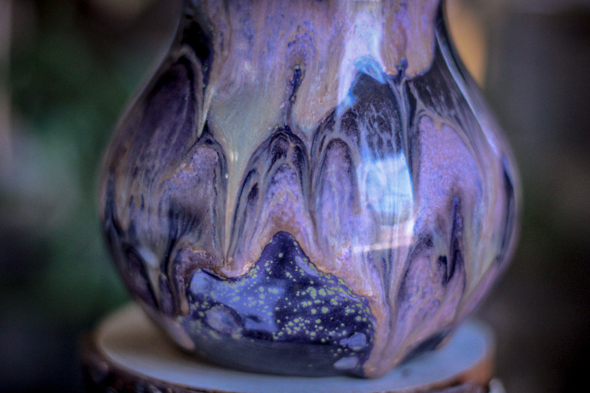 DRAWING WINNER 28-C Cosmic Amethyst Grotto Notched Flared Mug, 21 oz.