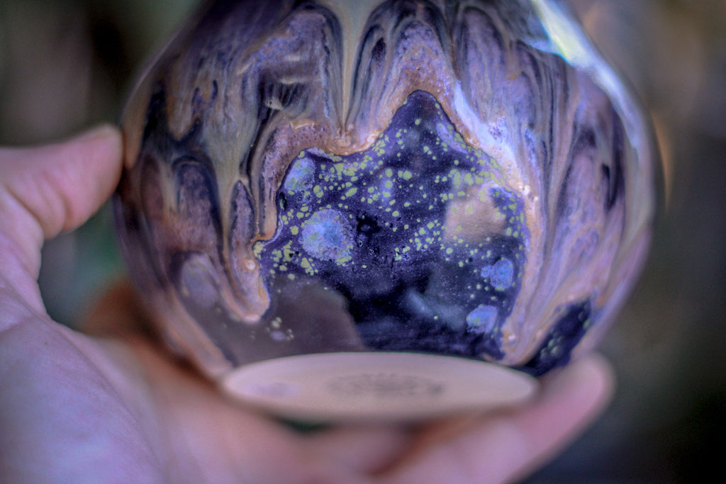 DRAWING WINNER 28-C Cosmic Amethyst Grotto Notched Flared Mug, 21 oz.