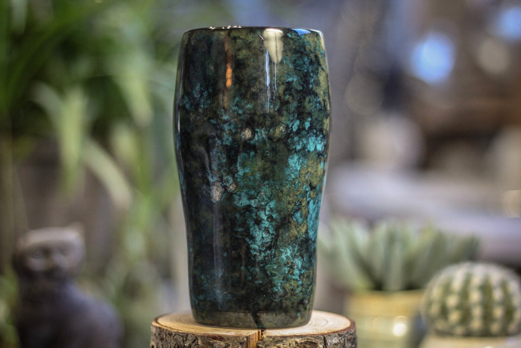 30-B Moss Agate Beer Cup, 22 oz.