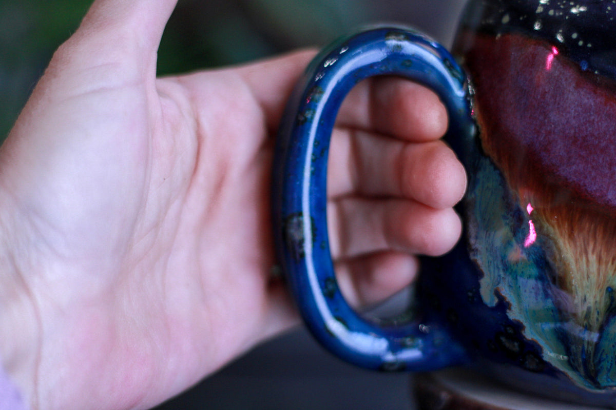28-B Starry Starry Night Gourd Mug - TOP SHELF, 23 oz.