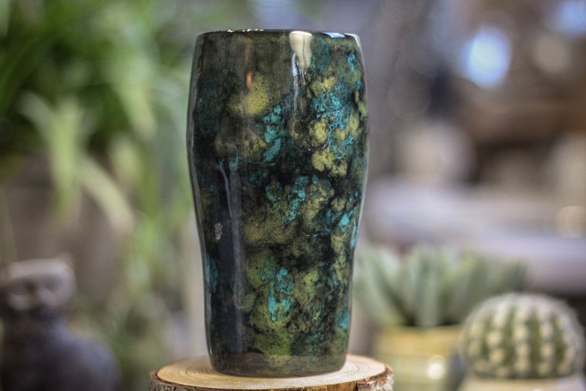 30-B Moss Agate Beer Cup, 22 oz.