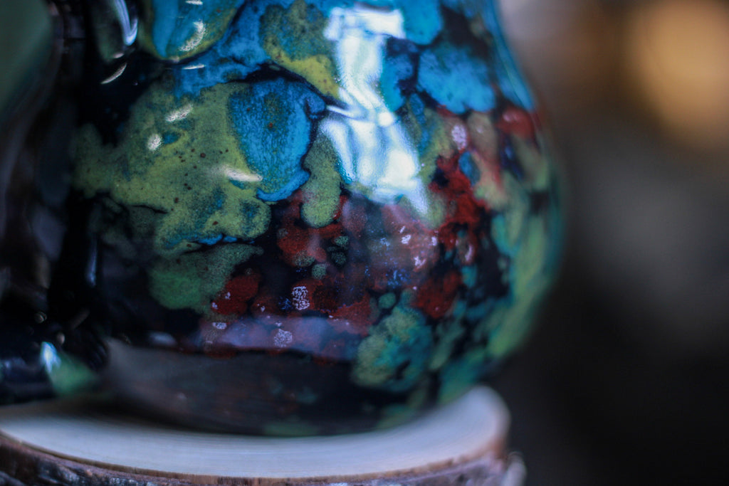 29-B Chrysocolla Barely Flared Mug, 23 oz.