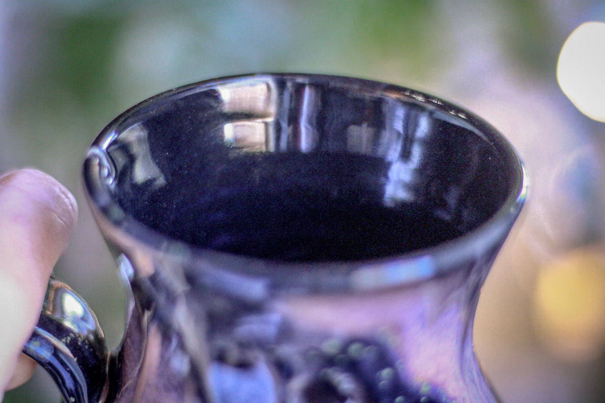 DRAWING WINNER 28-C Cosmic Amethyst Grotto Notched Flared Mug, 21 oz.