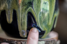 Load image into Gallery viewer, 28-D Mossy Grotto Notched Mug, 28 oz.