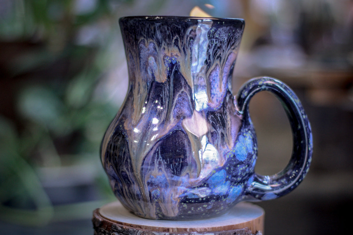 31-C Cosmic Amethyst Grotto Barely Flared Acorn Mug - MISFIT, 19 oz. - 15% off