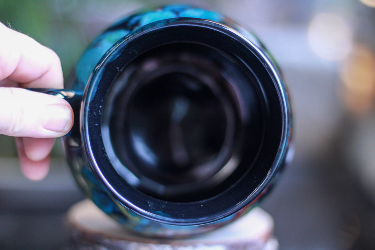 29-B Chrysocolla Barely Flared Mug, 23 oz.