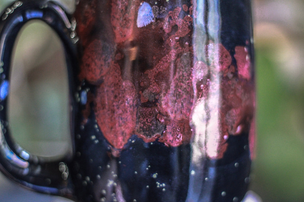 27-C Scarlet Stellar Notched Mug, 23 oz.