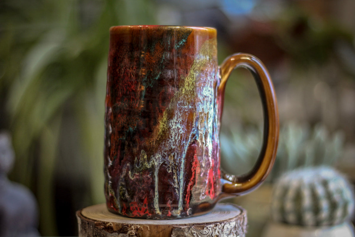 31-C Rainbow Grotto Textured Mug - MISFIT, 17 oz. - 35% off