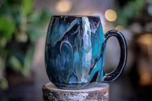 28-D Turquoise Grotto Notched Mug - MISFIT, 22 oz. - 30% off