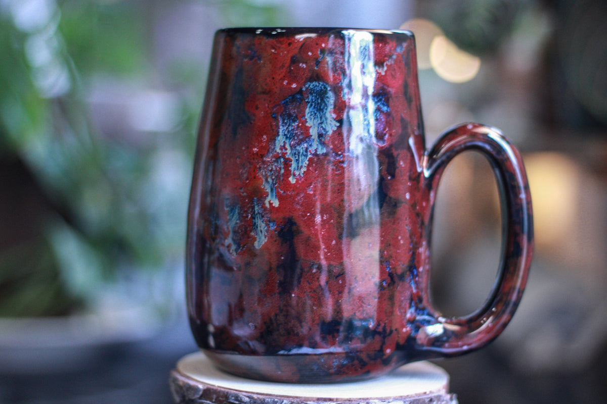 30-B Dragon's Blood Agate Mug, 25 oz.