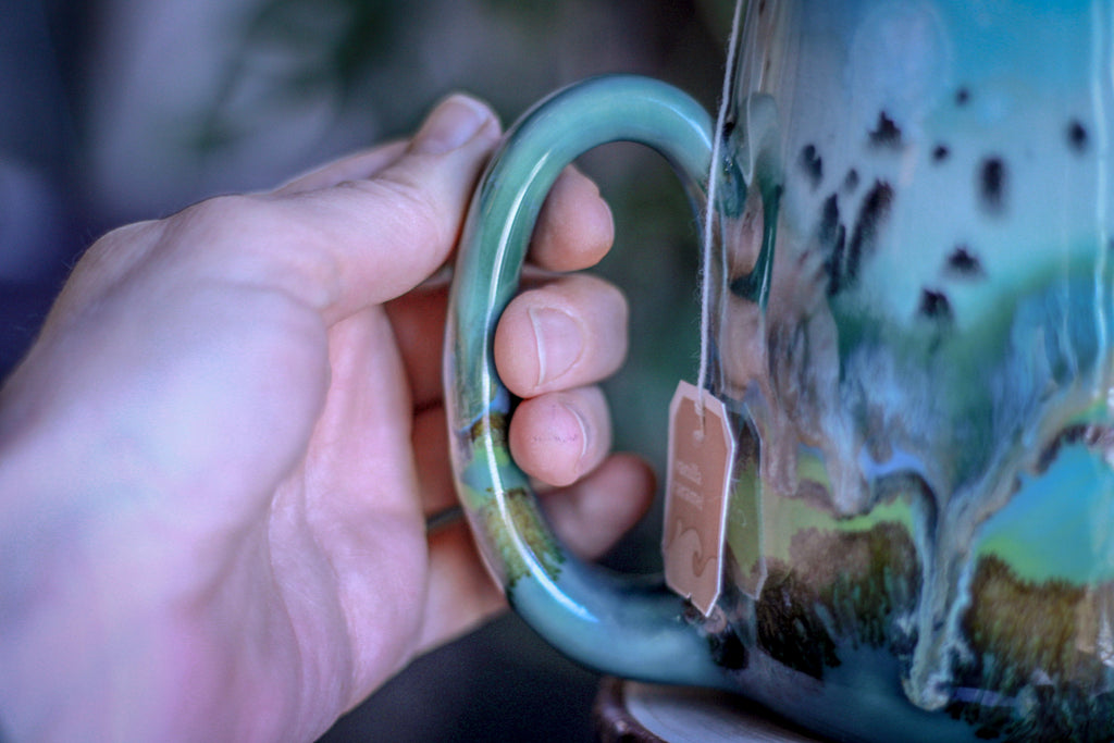 03-A Aspen Notched Mug, 24 oz.