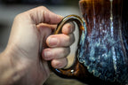 32-G Electric Wave Flared Mug, 13 oz.