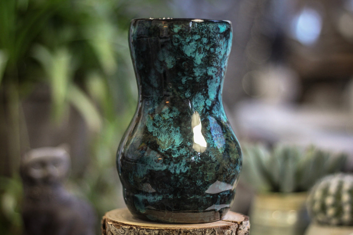 31-A Chrysocolla Gourd Acorn Mug - MINOR MISFIT, 22 oz. - 10% off