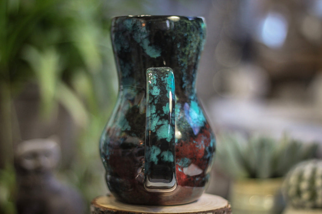 31-A Chrysocolla Gourd Acorn Mug - MINOR MISFIT, 22 oz. - 10% off
