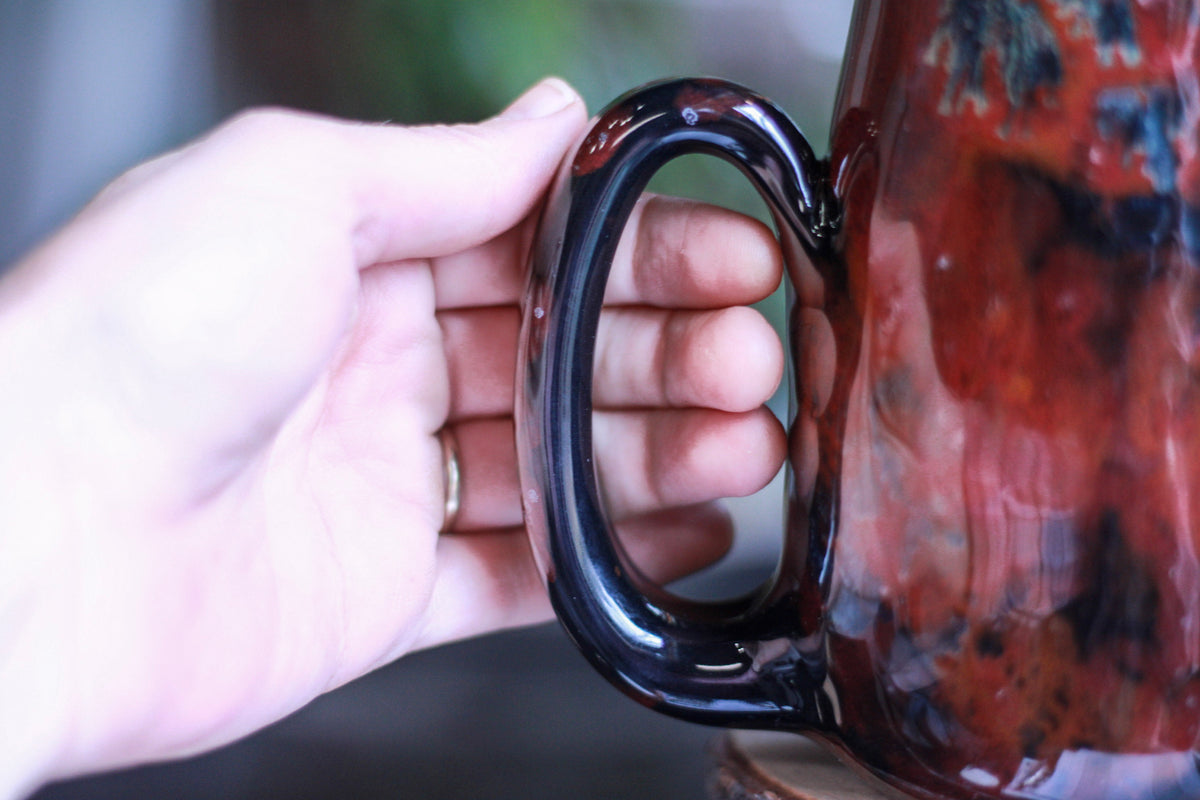 30-B Dragon's Blood Agate Mug, 25 oz.