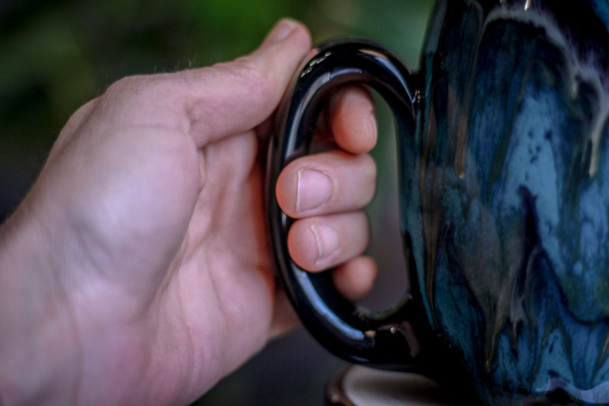 28-D Turquoise Grotto Notched Mug - MISFIT, 22 oz. - 30% off