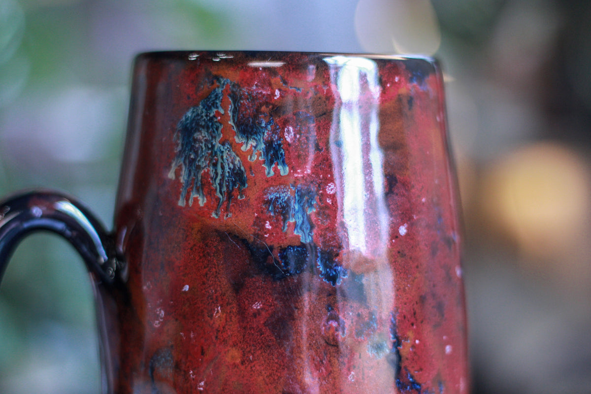 30-B Dragon's Blood Agate Mug, 25 oz.