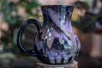 DRAWING WINNER 29-C Cosmic Amethyst Grotto Barely Flared Notched Acorn Mug - MINOR MISFIT, 30 oz. - 10% off
