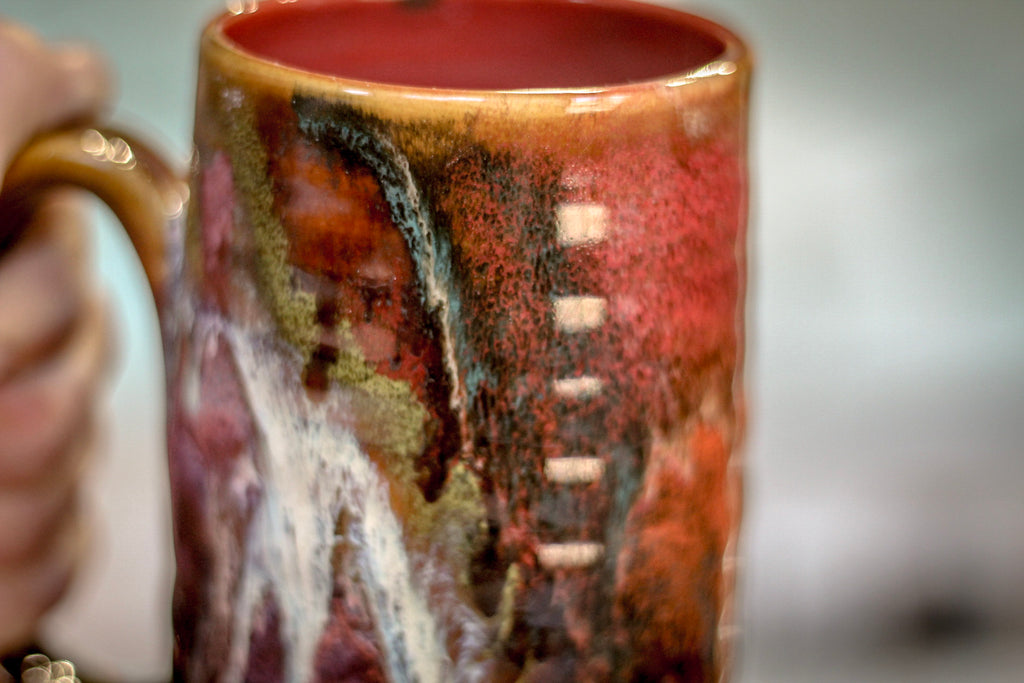 31-C Rainbow Grotto Textured Mug - MISFIT, 17 oz. - 35% off