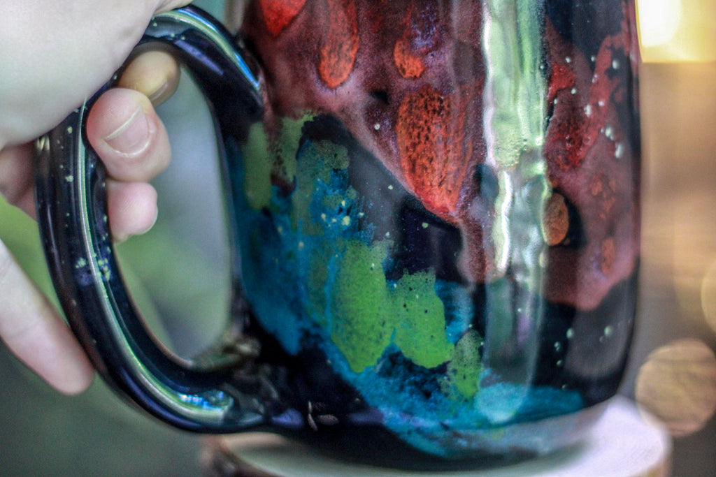 30-A Rainbow Stellar Mug, 28 oz.