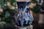 DRAWING WINNER 29-C Cosmic Amethyst Grotto Barely Flared Notched Acorn Mug - MINOR MISFIT, 30 oz. - 10% off