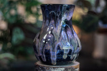 Load image into Gallery viewer, DRAWING WINNER 29-C Cosmic Amethyst Grotto Barely Flared Notched Acorn Mug - MINOR MISFIT, 30 oz. - 10% off