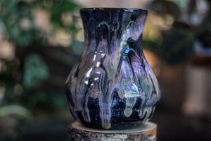 DRAWING WINNER 29-C Cosmic Amethyst Grotto Barely Flared Notched Acorn Mug - MINOR MISFIT, 30 oz. - 10% off