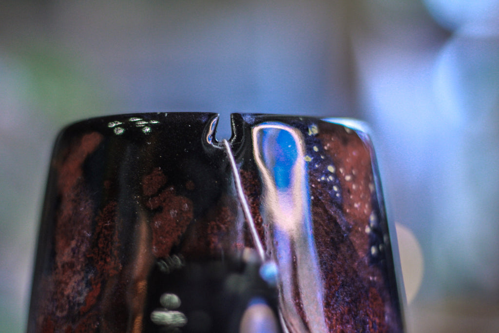 28-A Rainbow Stellar Notched Mug - TOP SHELF, 23 oz.
