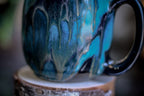 28-D Turquoise Grotto Notched Mug - MISFIT, 22 oz. - 30% off