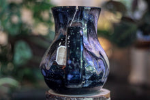 Load image into Gallery viewer, DRAWING WINNER 29-C Cosmic Amethyst Grotto Barely Flared Notched Acorn Mug - MINOR MISFIT, 30 oz. - 10% off