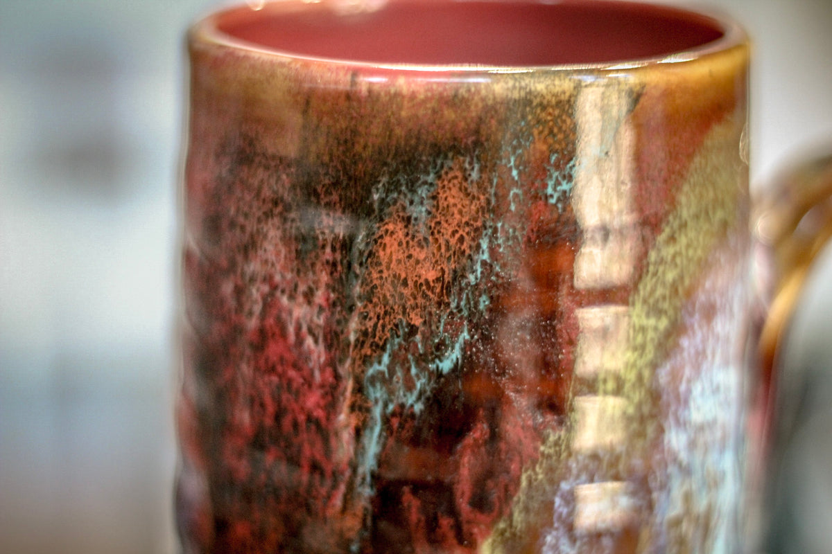 31-C Rainbow Grotto Textured Mug - MISFIT, 17 oz. - 35% off