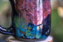 Load image into Gallery viewer, 28-A Rainbow Stellar Notched Mug - TOP SHELF, 23 oz.
