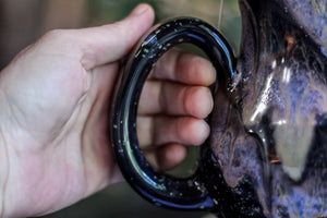 DRAWING WINNER 29-C Cosmic Amethyst Grotto Barely Flared Notched Acorn Mug - MINOR MISFIT, 30 oz. - 10% off
