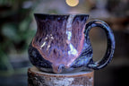 33-D Cosmic Midnight Bliss Flared Mug, 18 oz.