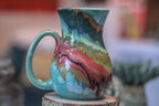 04-B Aqua Grotto Flared Mug, 17 oz.