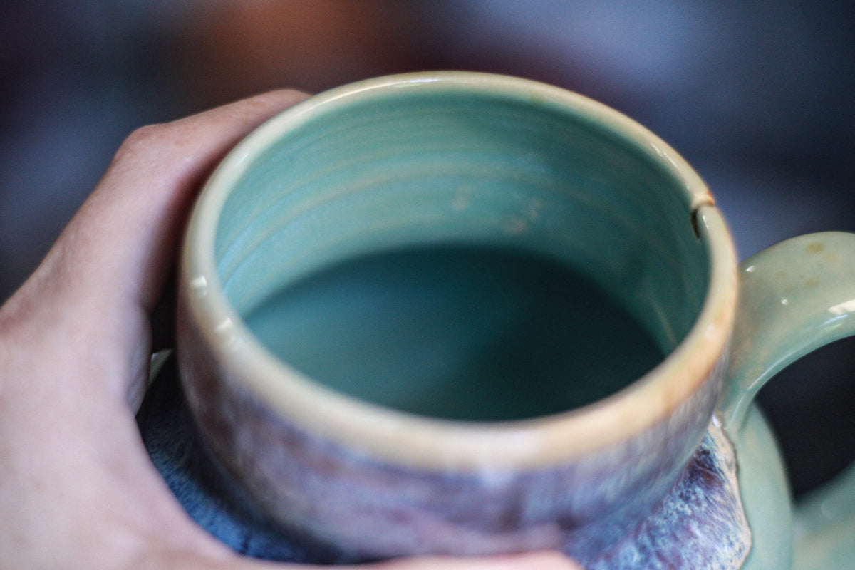 03-D PROTOTYPE Notched Fat Bottomed Mug, 24 oz.