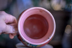 04-B Pink Rainbow Grotto Flared Mug, 23 oz.