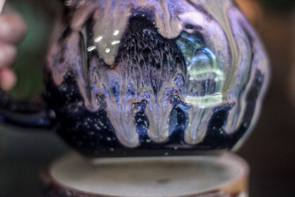 DRAWING WINNER 29-C Cosmic Amethyst Grotto Barely Flared Notched Acorn Mug - MINOR MISFIT, 30 oz. - 10% off