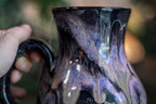 DRAWING WINNER 29-C Cosmic Amethyst Grotto Barely Flared Notched Acorn Mug - MINOR MISFIT, 30 oz. - 10% off