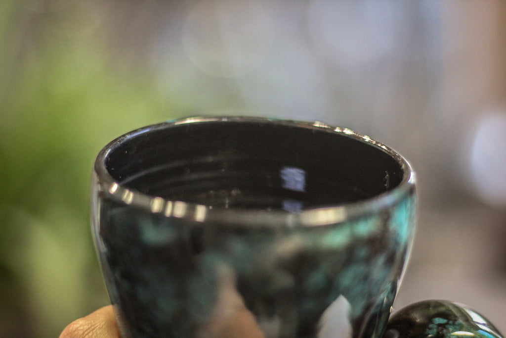 31-A Chrysocolla Gourd Acorn Mug - MINOR MISFIT, 22 oz. - 10% off