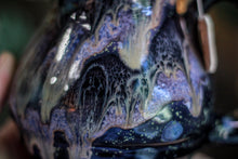 Load image into Gallery viewer, DRAWING WINNER 29-C Cosmic Amethyst Grotto Barely Flared Notched Acorn Mug - MINOR MISFIT, 30 oz. - 10% off