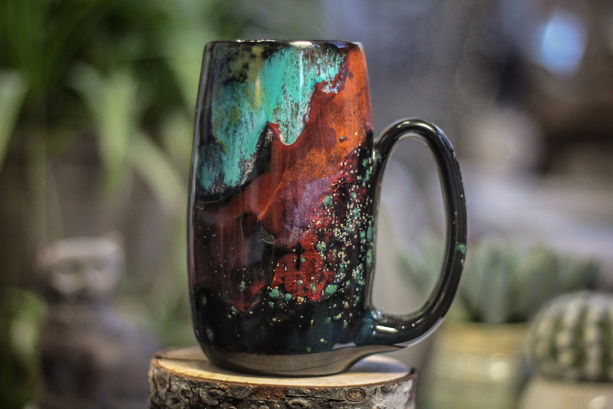32-B Rainbow Stellar Mug, 21 oz.