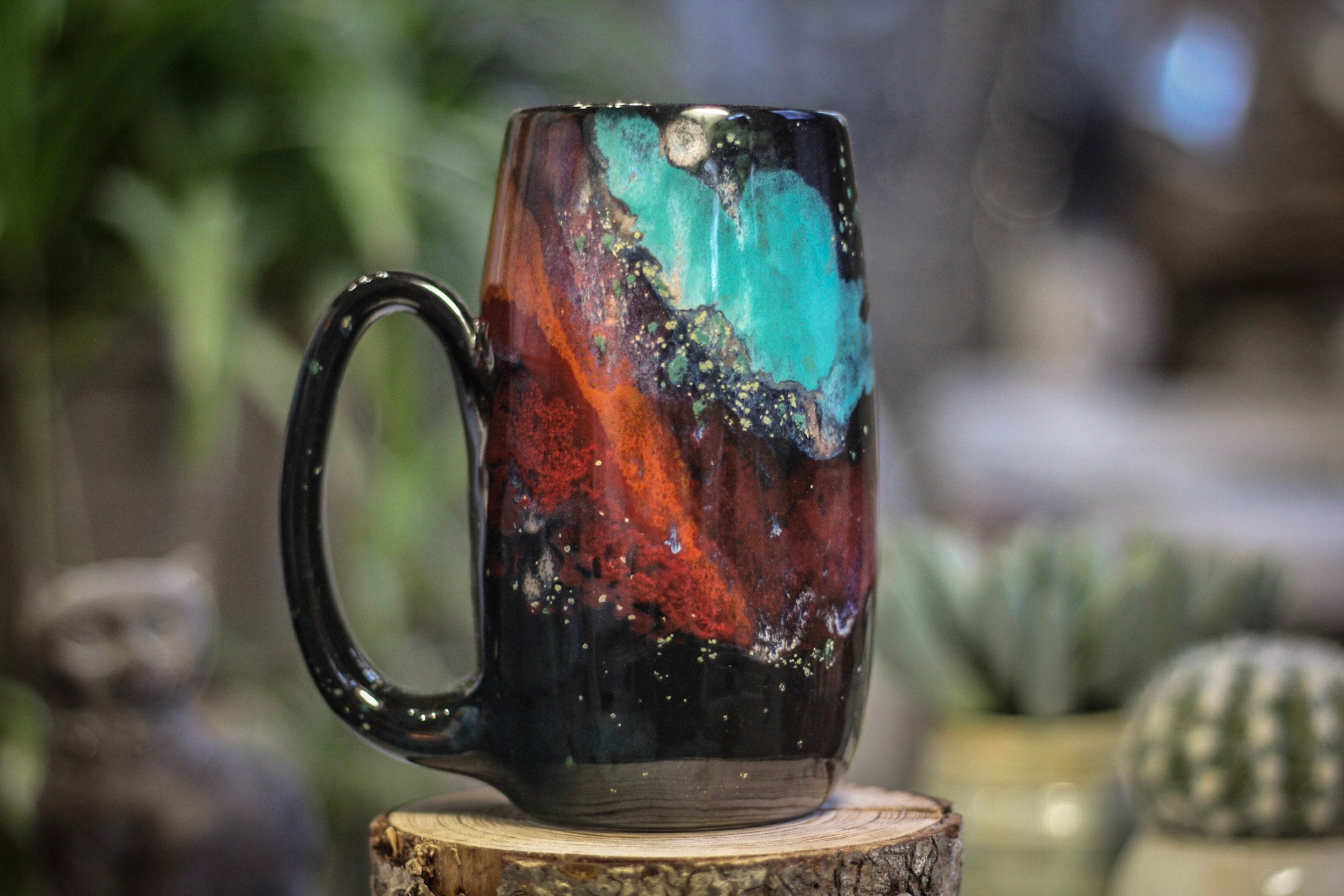 32-B Rainbow Stellar Mug, 21 oz. – Sublime Pottery