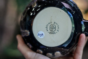 DRAWING WINNER 29-C Cosmic Amethyst Grotto Barely Flared Notched Acorn Mug - MINOR MISFIT, 30 oz. - 10% off