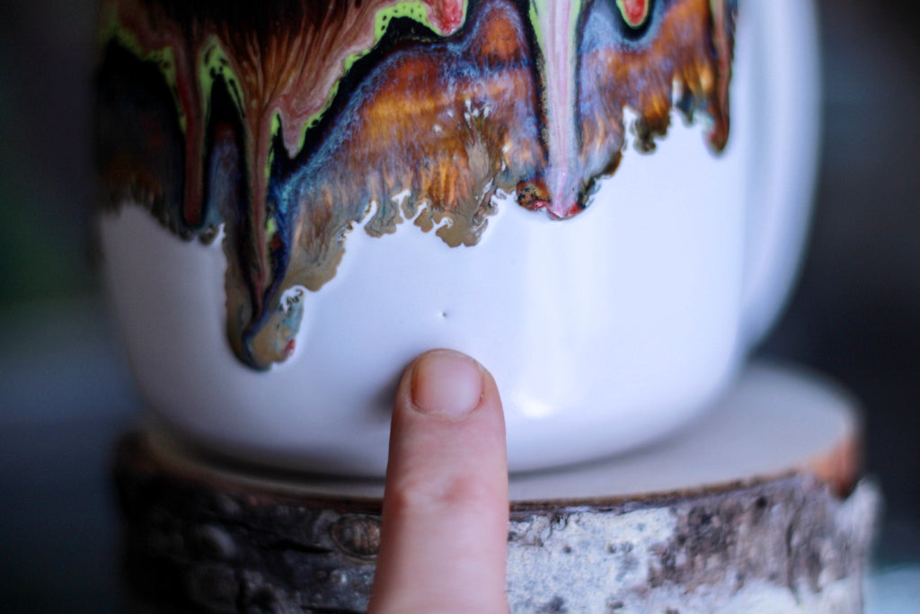03-C Fire & Ice PROTOTYPE Notched Mug, 22 oz.