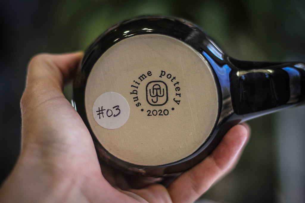 03-A+ Molten Strata Mug - TOP SHELF, 23 oz.