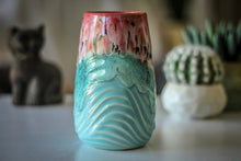 Load image into Gallery viewer, 04-D Coral Meadow Textured Mug, 20 oz.