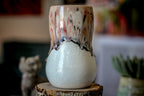 04-D Granny's Lace Notched Gourd Mug, 20 oz.